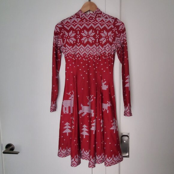 Blackmilk - Still Not Actually Knitted Long Sleeve Evil Longline Dress - Limited - Picture 3 of 7